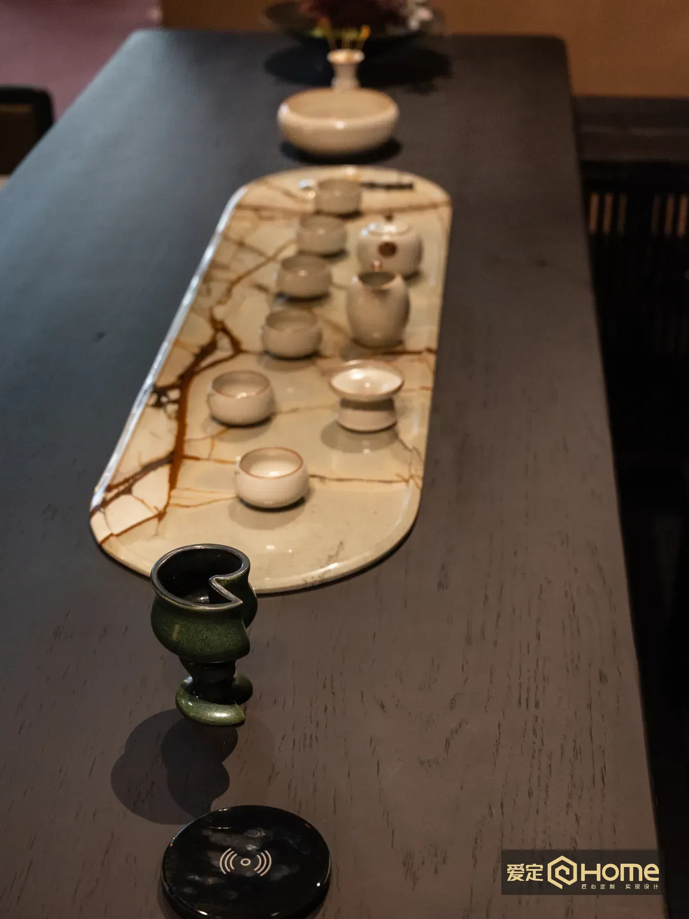 上海展第五空间 — 茶桌台面与陈设