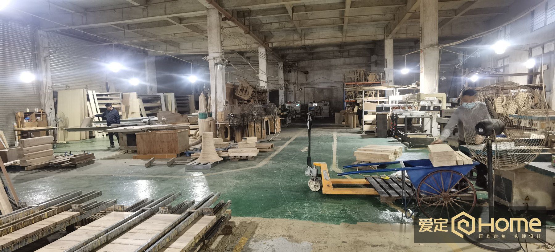 佛山市帝栢家具有限公司实木家具生产车间
